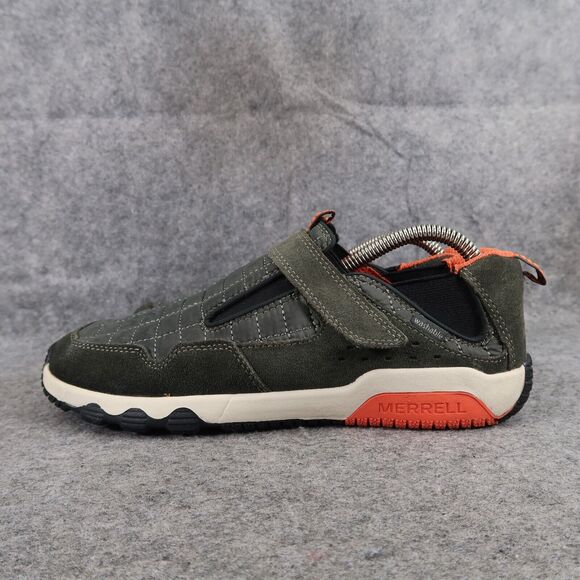 Merrell Shoes Kids 6.5 Casual Active Free Roam Hut Moc Leather Quilted Comfort - Picture 5 of 15